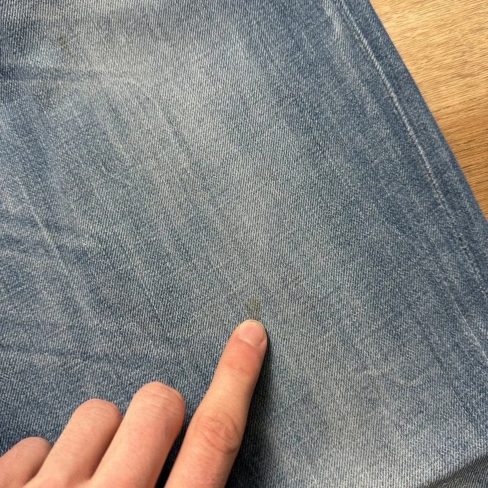 Diesel Larkee-T Jeans Men 33x34 Blue Regular Tapered Distressed‎ Denim 008V1